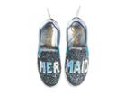 Sam Edelman Kids Blane Mermaid (little Kid/big Kid) (blue) Girl's Shoes