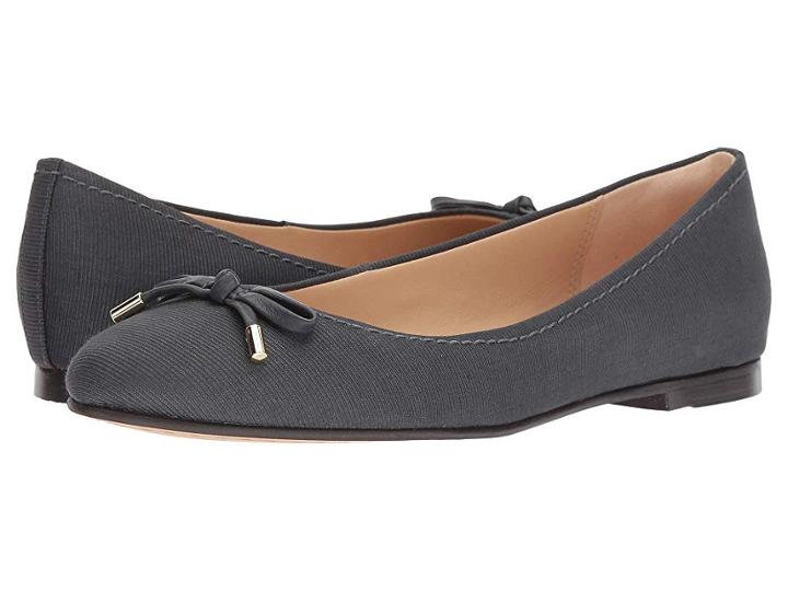 Clarks Grace Lily (dark Grey Satin) Women's Shoes