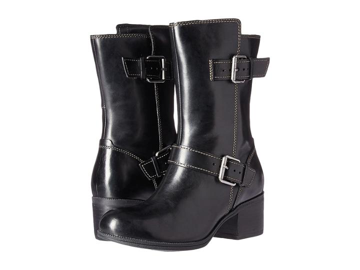 Clarks Maypearl Oasis (black) Women's  Boots