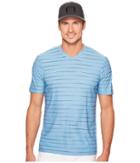 Travismathew Adair Crew (heather Sky Blue) Men's Clothing