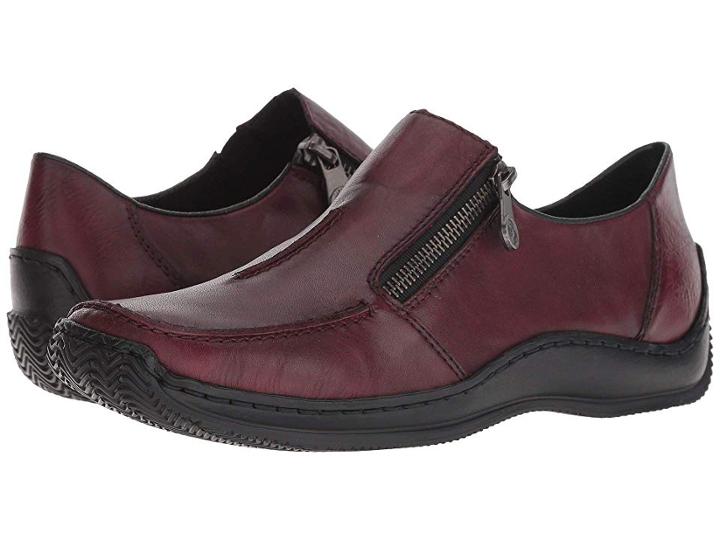 Rieker L1780 Celia 80 (vinaccia/burgundy) Women's Shoes