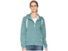 Fjallraven Greenland Zip Hoodie (frost Green) Women's Sweatshirt