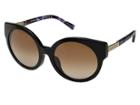 Michael Kors 0mk2019f (black Purple Tort/gold Frame) Fashion Sunglasses