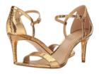 Michael Michael Kors Simone Mid Sandal (gold) Women's Sandals