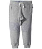 Splendid Littles Quilted Brushed French Terry Joggers (infant) (grey Heather) Boy's Casual Pants