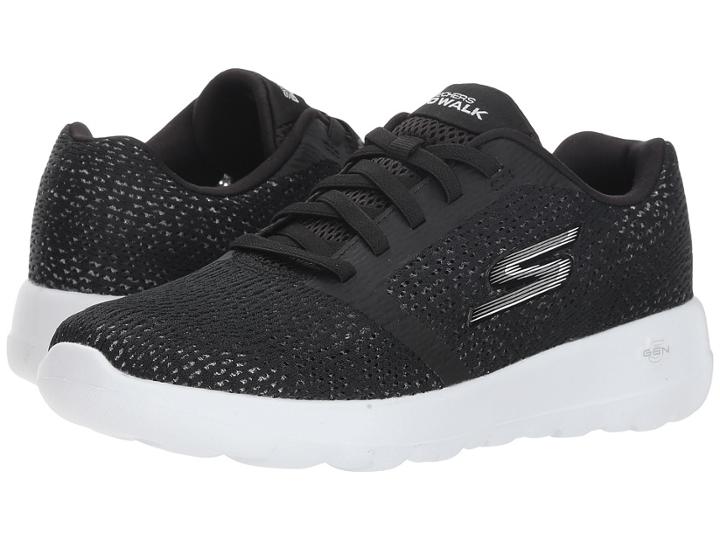 Skechers Performance Go Walk Joy Memorize (black/white) Women's Shoes