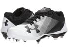 Under Armour Ua Yard Low Dt (black/white) Men's Cleated Shoes