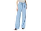 Bcbgeneration Paperbag Woven Long Pants In Denim (denim) Women's Jeans