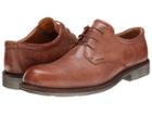 Ecco Findlay Tie (mahogany/walnut) Men's Plain Toe Shoes