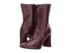 Cordani Hermes (burgundy Leather) Women's Dress Zip Boots