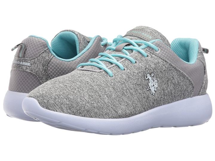 U.s. Polo Assn. Debi-hj (grey/light Blue) Women's Shoes