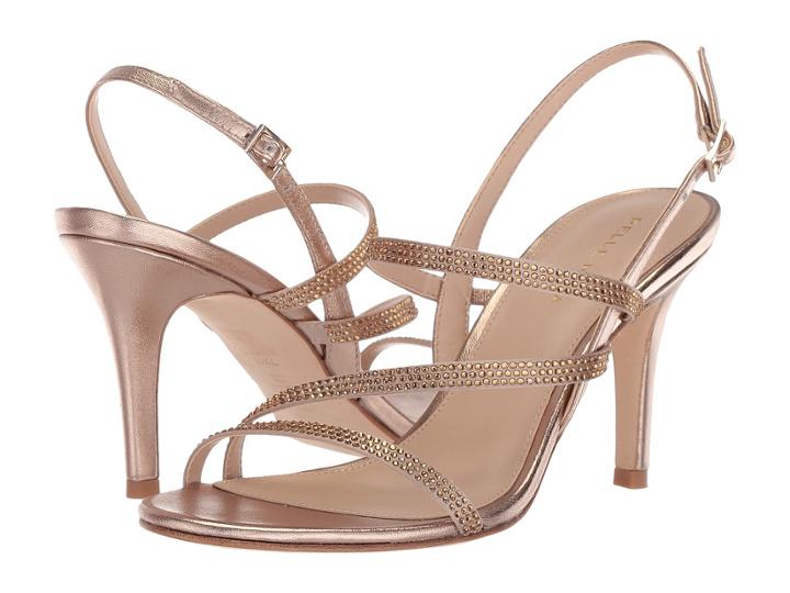 Pelle Moda Ruma (platinum Gold Satin) Women's Shoes