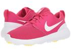 Nike Golf Roshe G (rush Pink/rush Pink/white/dynamic Yellow) Women's Golf Shoes
