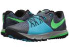 Nike Air Zoom Wildhorse 4 (thunder Blue/rage Green/light Blue Fury) Men's Running Shoes