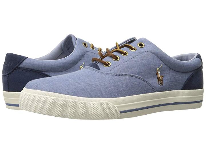 Polo Ralph Lauren Vaughn (blue/indigo End Canvas/sport Suede) Men's Shoes