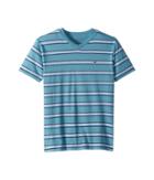 Tommy Hilfiger Kids Sam Short Sleeve Tee (big Kids) (blue Moon) Boy's T Shirt