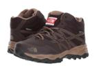 The North Face Kids Hedgehog Hiker Mid Wp (little Kid/big Kid) (brunette Brown/sepia Brown) Boy's Shoes