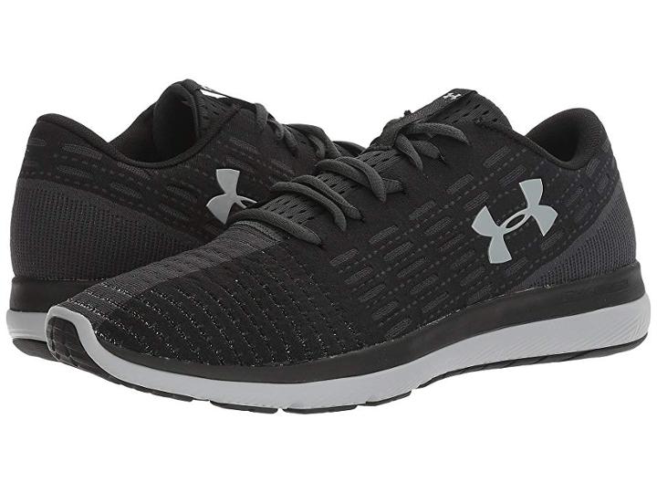 Under Armour Ua Threadborne Slingflex (black/anthracite/overcast Gray) Men's Running Shoes