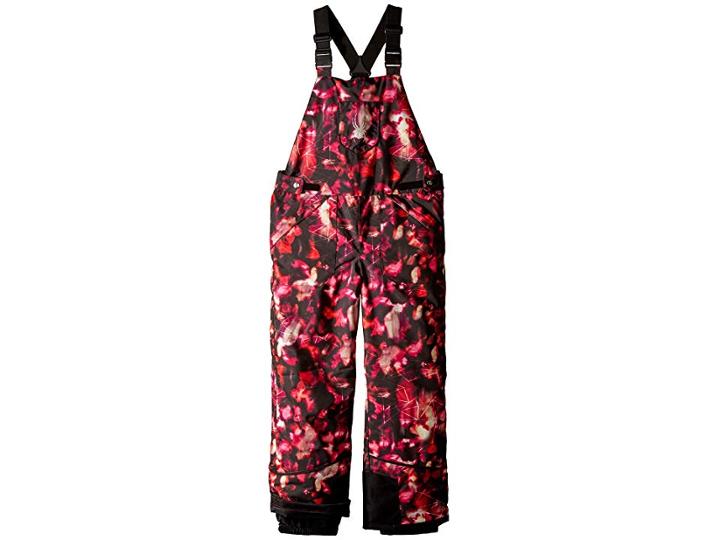 Spyder Kids Moxie Overall Pants (big Kids) (daybreaker Hibiscus/black) Girl's Outerwear