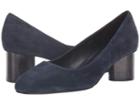 Vaneli Poncia (navy Suede) Women's 1-2 Inch Heel Shoes