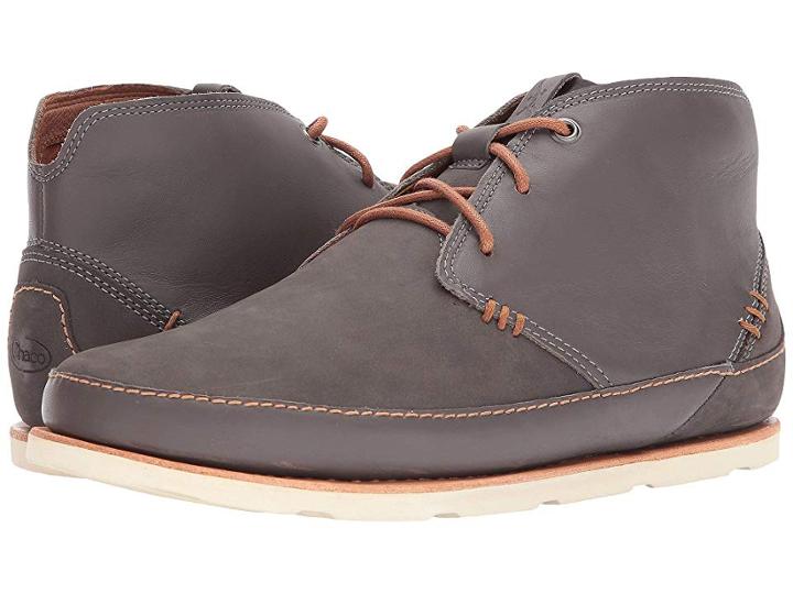 Chaco Thompson Chukka (dark Gull Gray) Men's Shoes