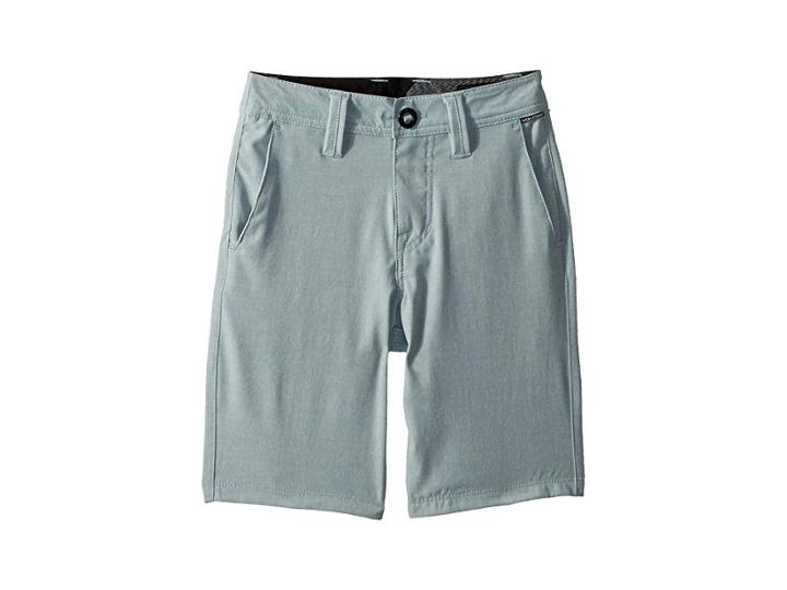 Volcom Kids Frickin Snt Static Shorts (big Kids) (lead) Boy's Shorts