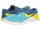 Nike Metcon 3 (chlorine Blue/electrolime/industrial Blue/blue) Men's Cross Training Shoes