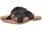 Chinese Laundry Pure (black Leather) Women's Slide Shoes