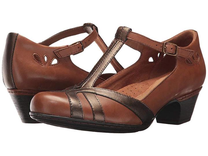 Rockport Cobb Hill Collection Cobb Hill Angelina (tan Multi) Women's Maryjane Shoes