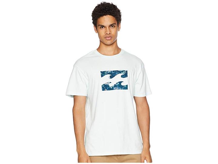 Billabong Team Wave Tee (sky) Men's T Shirt