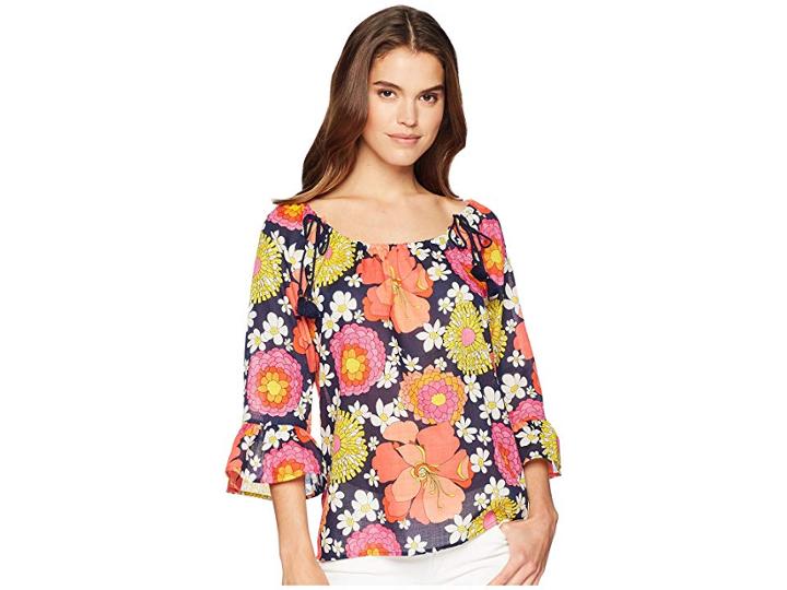 Trina Turk Molina Top (multi) Women's Clothing