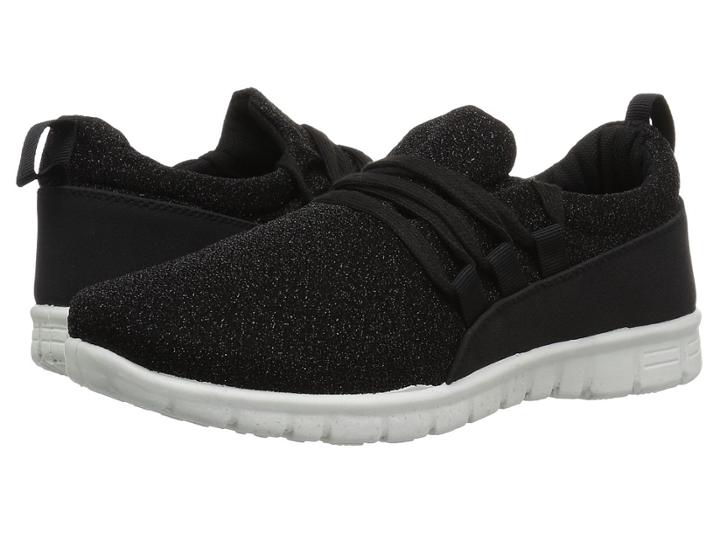 Mia Roadster (black Glitter) Women's Pull-on Boots