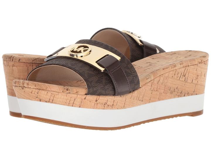 Michael Michael Kors Warren Platform (brown) Women's Shoes