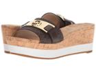 Michael Michael Kors Warren Platform (brown) Women's Shoes