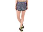 Under Armour Fly By Printed Run Shorts (sky Blue/mega Magenta/reflective) Women's Shorts