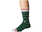 Stance U Of Miami (green) Men's Crew Cut Socks Shoes