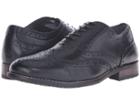 Nunn Bush Tj Wingtip Oxford (black) Men's Lace Up Wing Tip Shoes
