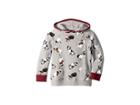 Peek Frenchie Hoodie (toddler/little Kids/big Kids) (heather Grey) Boy's Sweatshirt