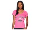 Champion College Texas Am Aggies University V-neck Tee (wow Pink) Girl's T Shirt