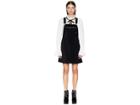 Mcq Major Dungaree Dress (black) Women's Dress