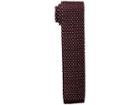 Lauren Ralph Lauren Birdseye Knit Tie (dark Red) Ties