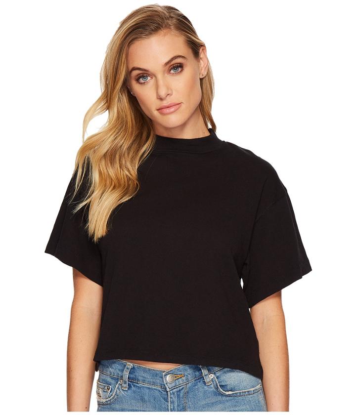 Free People Need You Tee (black) Women's T Shirt