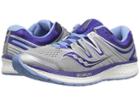 Saucony Hurricane Iso 4 (grey/blue/purple) Women's Running Shoes
