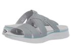 Dr. Scholl's Swear (grey Fabric) Women's Sandals