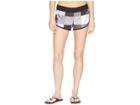 Hurley Supersuede Kingsroad Beachrider Shorts (black/black/white) Women's Swimwear