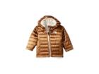 The North Face Kids Reversible Mossbud Swirl Hoodie (infant) (metallic Copper) Girl's Sweatshirt