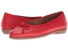 Aerosoles Fast Bet (red Leather) Women's Flat Shoes
