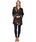 Johnny Was Lentino Bell Sleeve Embroidered Tunic (multi) Women's Blouse