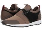 Boss Hugo Boss Hybrid Running Sneaker By Hugo (dark Beige) Men's Shoes