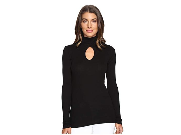 Lamade Harley Turtleneck (black) Women's Long Sleeve Pullover